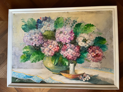 Antico quadro dipinto - quadro, olio