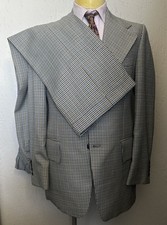 Tuta uomo anni 70 grigio blu