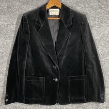 VINTAGE Jaeger Black Velour