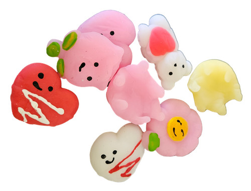 10x mini bambini squishy - mini,