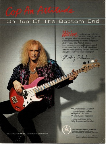 Yamaha bass guitars billy - yamaha,