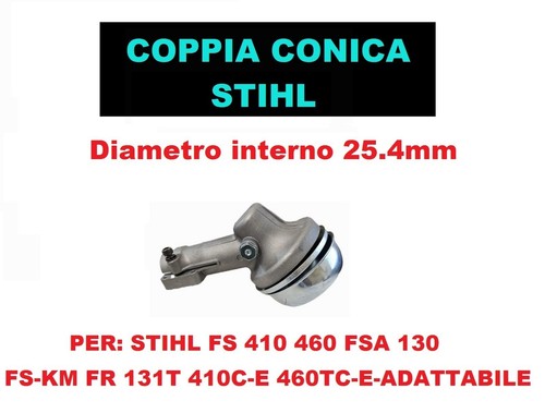 Coppia conica stihl 410 460 - fs,