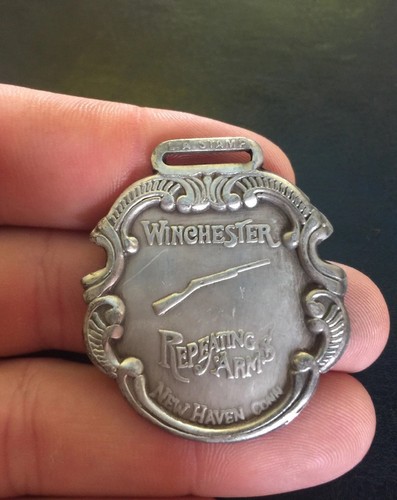 Winchester pocket watch cover - winchester,