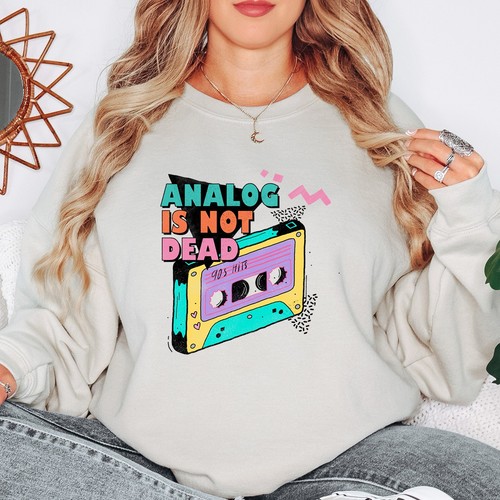 Felpa donna analog not - da,