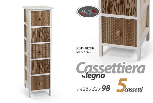Cassettiera slim salvaspazio - slim,