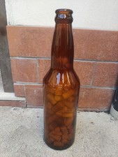 Birra Peroni Bottiglia Promozionale In Vetro Alta 50 Cm  Vintage  Piena Di Tappi