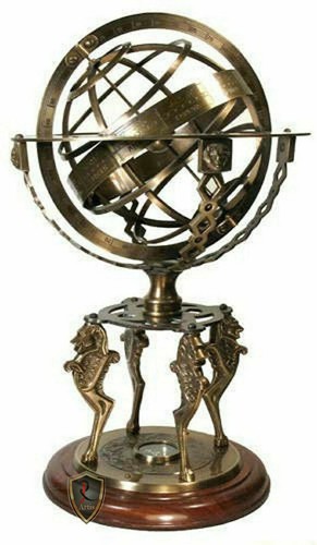 Sfera armillare ottone