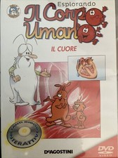 DVD Esplorando il Corpo Umano IL CUORE nr.1 cofanetto originale da collezione