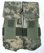Porta Caricatore Doppio Mimetico Acu Digital camo Modulare Molle softair