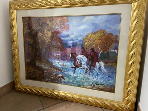 Quadro dipinto olio tela - quadro,