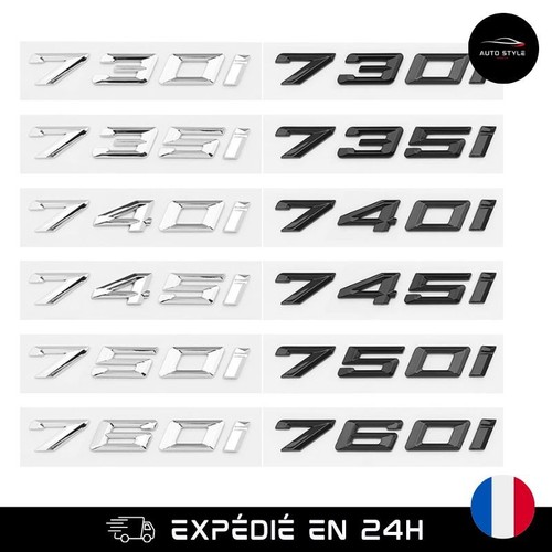Lettres bmw série 730i - 7,