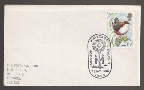 Copertina club timbro postale