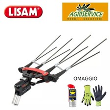 LISAM R8 CARBON abbacchiatore pettine scuotitore pneumatico per raccolta olive