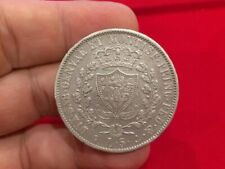 5 Lire Carlo Felice 1830 Bellissimo