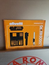Olivetti Logos 182 PD  Manuale Dell'operatore Edz Originale  Italia 