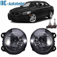 2 pezzi fendinebbia fumè nero