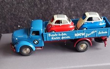 Modellino camion furgone con 2