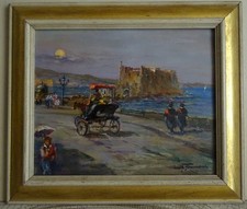 - CARABINIERI DI RONDA - VECCHIO QUADRO DIPINTO AD OLIO FIRMATO