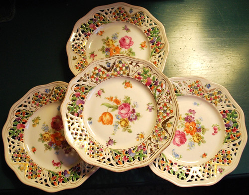 Set vintage piatti - vintage,