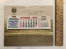 calendario da tavolo 1976/1977