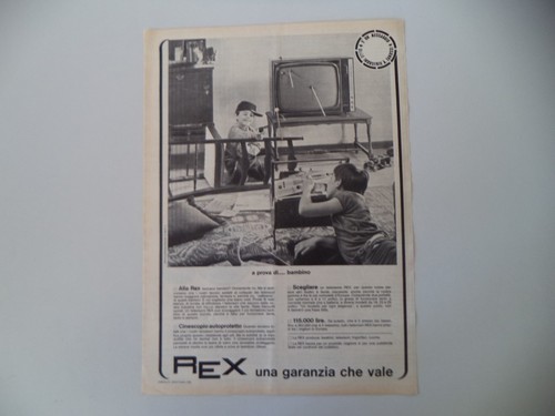 Advertising pubblicità 1966 - advertising,