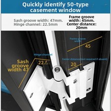 Cerniera per finestra a