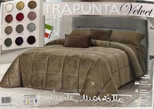 Trapunta Piumone Invernale Marta Marzotto Velvet In Velluto Varie Misure Italy