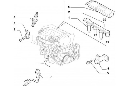 71739867 candela fiat croma - 71739867,
