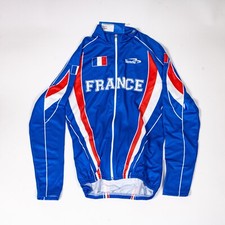 Maglia Ciclismo Termica Invernale Manica Lunga Cycling Jersey France L
