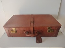 VALIGIA  DI Similpelle Cartone IDEALE PER BAULE AUTO D'EPOCA.Lun 74x43 H18 cm