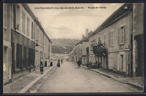 Cpa chateauneuf val bargis - cpa, chateauneuf-val-de-bargis