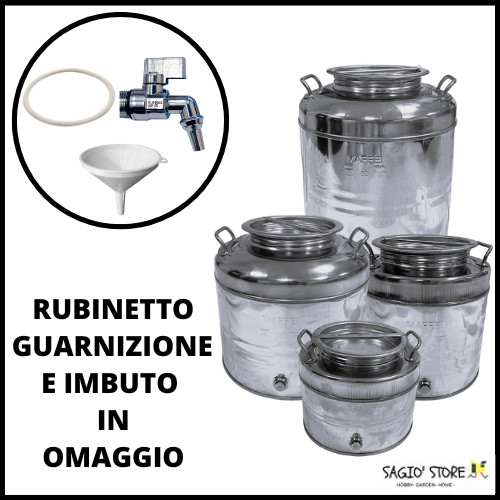 Fusto bidone contenitore olio - bidone,