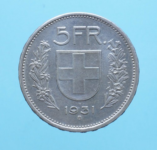 Svizzera franchi 1931 tipo - 1931, 1