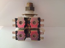 GRUPPO ELETTROVALVOLE 12VDC 5W DI RICAMBIO PER DOCCIA IDROMASSAGGIO BAGNO TURCO