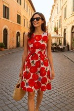 Sgombero! Abito Parigino Rosso