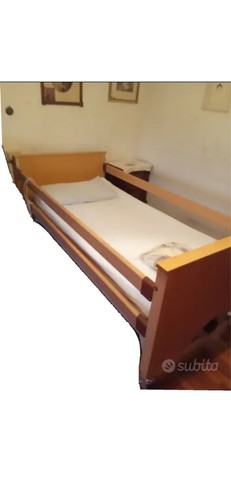 Letto sanitario motorizzato - letto,