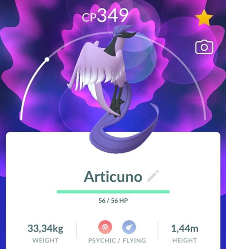 Articuno galarian t c - p,