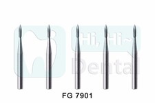 5pz Frese in Carburo Dentale