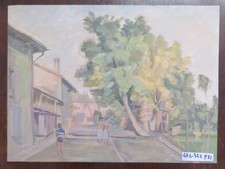 QUADRO ANTICO DIPINTO AD