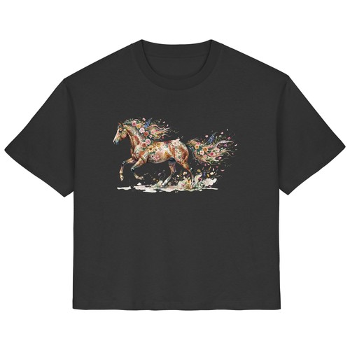 Shirt fantasia cavalli per - t-shirt,
