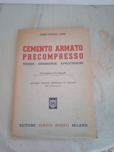 Libro cemento armato - libro,