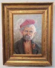 Oil Painting on Masonite