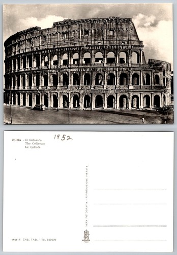 1952 roma colosseo - roma,