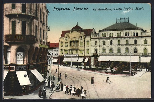 Cartolina nagyvarad bemer ter - cartolina, bemer-ter