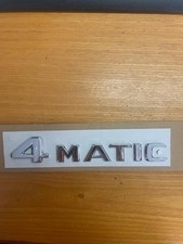 Scritta matic cromo - scritta, mercedes