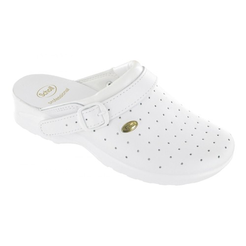 Scholl clog racy - scholl, bianco
