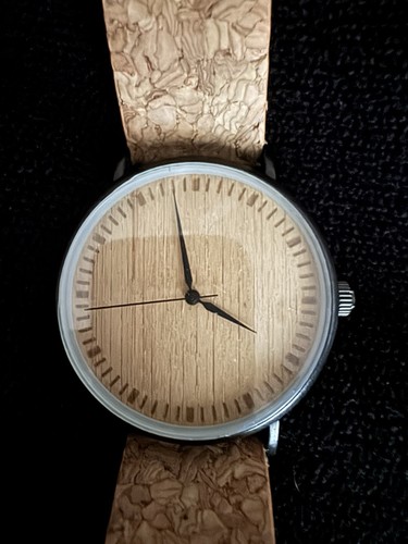 Orologio balsa quadrante legno - orologio,