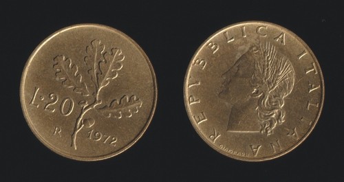 Lire 1972 ramo - ramo, di
