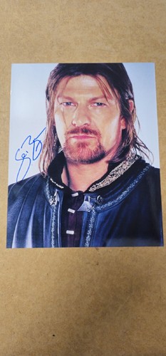 Autograph photo signed boromir - autograph,