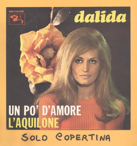 Solo copertina dalida - 7",